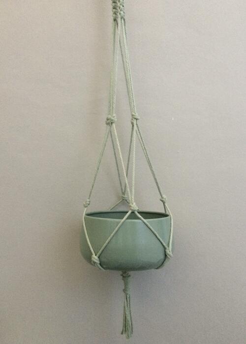 Sage Green Long Plant Holder (March Sale!)