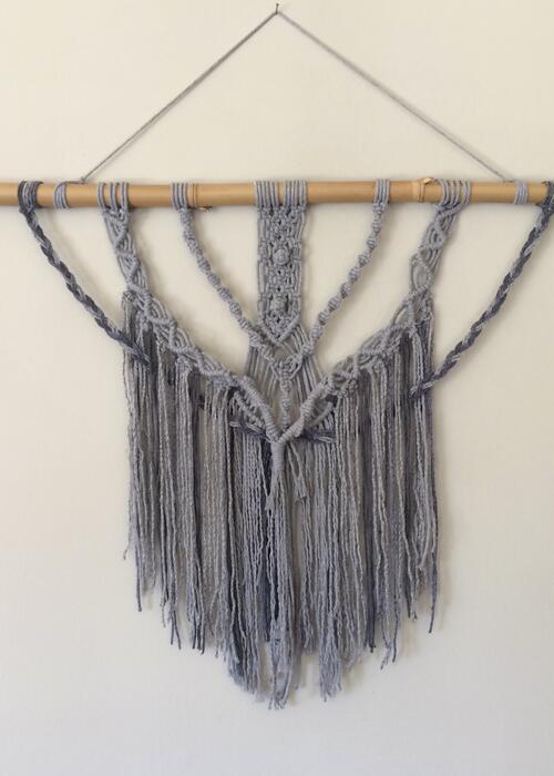 Ash Bamboo Wall Hanging