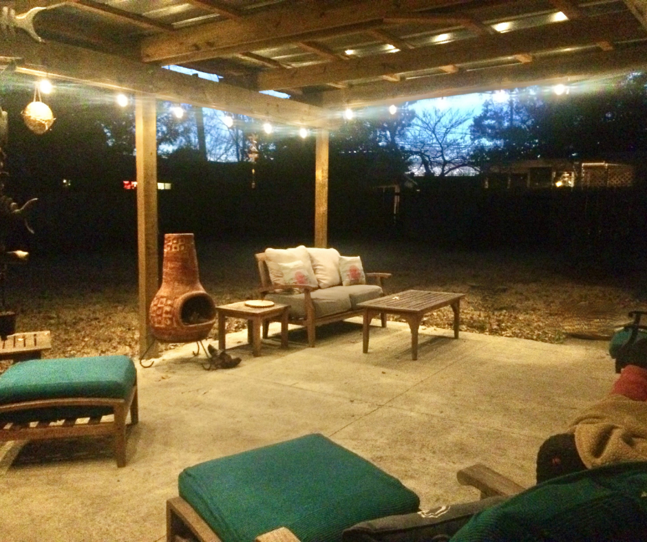 backyard patio